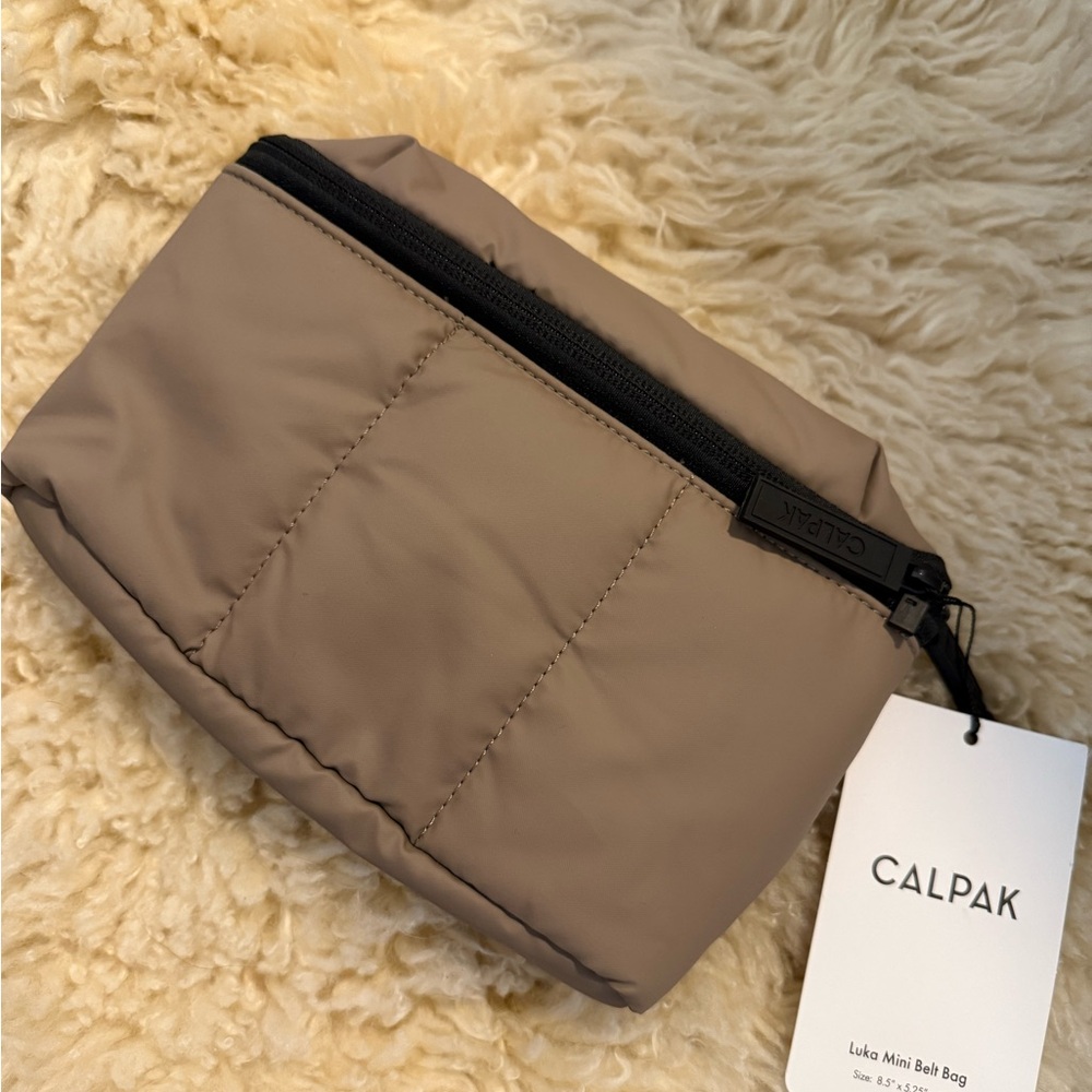 NWT Calpak Beige Luka Mini Belt Bag
